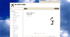Desktop Screenshot of bapilotshop.com.ar
